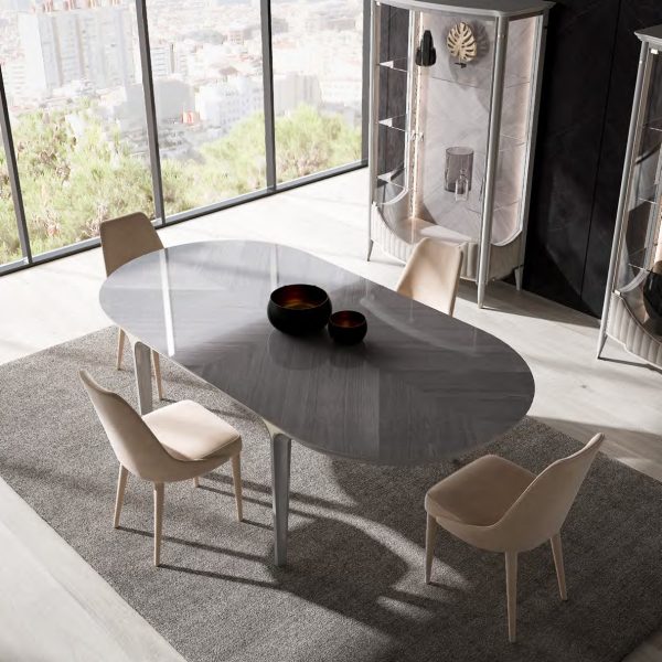 GHEZZANI-ARREDAMENTI-Collezione-NAVIGLI-DINING-PARIS-tavolo-table-in-dining-room-con-vetrina-SOLITAIRE-e-sedia-MONTEPENNY-1